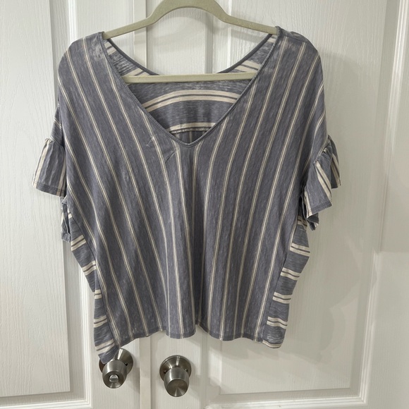Lucky Brand Striped Top - Picture 8 of 8